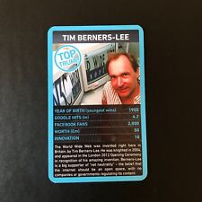 Tim Berners-Lee 2012 Top Trumps Digital Heroes - Internet - Tech - Super Rare picture