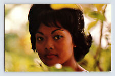 Postcard Hawaii HI United Airlines Polynesian Beauty Lady 1960s Unposted Chrome  picture