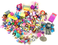 Junk Drawer Toy Lot LPS My Little Pony Shopkins LOL Miniature Figures Animals picture