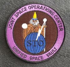 USAF Joint Space Operations Center NSA CIA NASA  1st LINE OF DEFENSE  PATCH picture