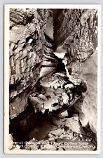 c1950s Floyd Collins Tomb Crystal Cave Mammoth Caves Kentucky KY RPPC Postcard picture