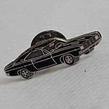 Vintage 1969 Black Dodge Charger Hat Pin TIe Tac Lapel Pin Trucker Grease Monkey picture