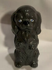 Vintage Ceramic Cocker Spaniel Dog Figure Hand Painted Decoration 8 3/4”Tall picture