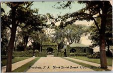 North Burial Ground Main Entrance Providence RI Vintage Postcard R25 picture