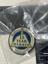 National Corvette Museum 15 Year Member Hat Pin Tie Tac Chevrolet picture