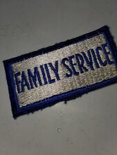 WWII US Army Base Family Service Patch L@@K  picture