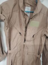 40 L   Military CWU-27/P Type-I Class-2 Tan Flyers Coveralls SIZE 40l picture