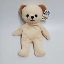 Snuggle Teddy Bear Plush Stuffed Animal Bean Bag Beanie 8” Felt Tongue picture
