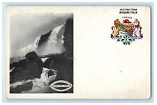c1905 Caves of the Wind, Rock of Ages Greetings from Niagara Falls SMC Postcard picture