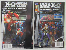 Iron Man X-O Manowar Heavy Metal #1 Crossover Set Marvel Comics Valiant 1996 picture