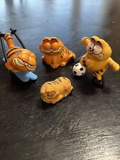 Vintage Garfield The Cat Toy Figure Lot of 4 Collectibles picture