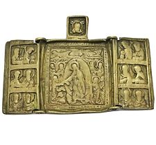 Medieval European Orthodox Christian Icon Artifact Antiquity - Ca 1500-1700 AD - picture