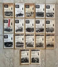 Lot of 17 Hemmings Motor News Vintage Magazines 1965 - 1968 picture