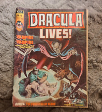 Dracula Lives #4 Vintage 1974 Stan Lee Horror Magazine Marvel Monster Group picture