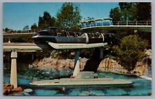 Disneyland Adventure By Land And Sea Monorail Submarine Peoplemover Postcard picture