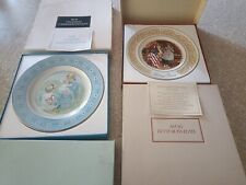 Avon collector Plates - Tenderness and Betsy Ross- New in boxes picture