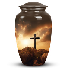 Christ With Sunset View 2 Cremation Urn For Adult Ashes Women & Men picture