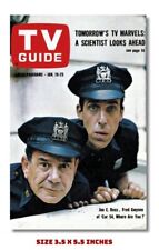 CAR 54 WHERE ARE YOU FRIDGE MAGNET 1963 TV GUIDE COVER 3.5 X 5.5 