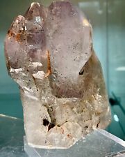 Super Seven Amethyst Quartz Crystal-Rutile Quartz-Smoky Quartz-Sacred Seven 241g picture