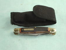 SCHRADE 858OT OLD TIMER  3-Blade STOCKMAN Heavy Duty Pocket Knife NEW picture