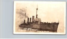 Postcard SMS Koln German Cruiser After Surrender by Renfyo WWI WWII RPPC picture