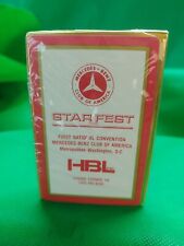 1988 Mercedes-Benz Club of America Playing Cards. First National Convention HBL  picture