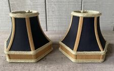 Chelsea House Silk Mini Clip on Chandelier Lamp Shades Set/2 picture