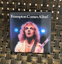 VINTAGE ROCK N ROLL MUSIC COLLECTIBLE MAGNET PETER FRAMPTON COMES ALIVE QTY picture
