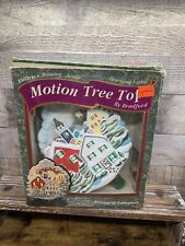 Vintage Christmas Bradford Motion Tree Top Topper With Box and Stand picture