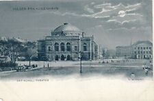 KOBENHAVN - Det Kongl. Theater Postcard - Copenhagen - Denmark - udb (pre 1908) picture