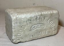 Rare antique Masonic lodge odd fellows carved marble gavel stone Lodge no. 261 picture