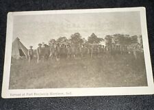 Soldier Retreat Fort Benjamin Harrison Indiana RPPC WWI Postcard Rare Military picture
