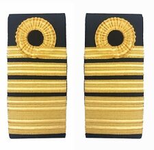 Official Royal Navy Admiral Lace Rank Slides - Epaulettes Insignia RN British picture