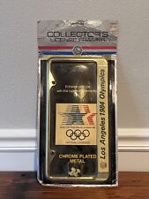 BRAND NEW DEADSTOCK NOS Vintage 1984 Olympics License Plate Frame Los Angeles picture