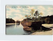 Postcard Ink Stand and Sugar Bowl Dells of the Wisconsin USA North America picture
