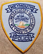 MA Weymouth Massachusetts Police Patch picture
