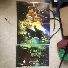 SDCC 2017 MARVEL AVENGERS INFINITY WAR SET OF 3 POSTERS NEW COMIC-CON EXCLUSIVE picture