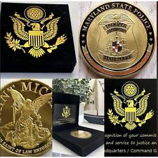 MARYLAND STATE POLICE Challenge Coin USA picture