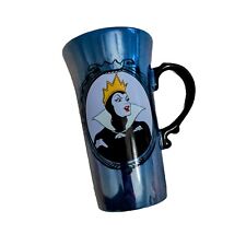 Disney Snow White Evil Queen Mug Coffee Cup Classics Unfairest Of Them All Blue picture