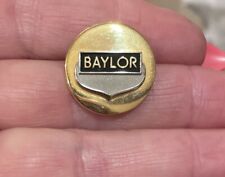 Vintage Baylor University Service Pin 10KT Gold .75” picture