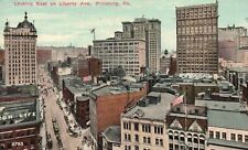 1913 Looking East On Library Avenue Pittsburg Pennsylvania PA Posted Postcard picture