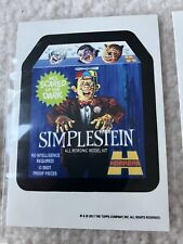 Wacky Packages Old School Series 6 Red Ludlow Simplestein Mint Sticker picture