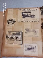  Vintage Advertisements News Papers Magazine Clippings. Cars Early 1900s 60+Pgs picture