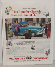 Original 1947 Chevrolet Magazine Ad  picture