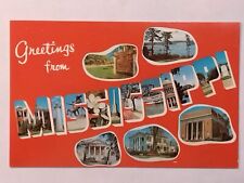 Greetings From Mississippi Shadow land  Postcard  picture