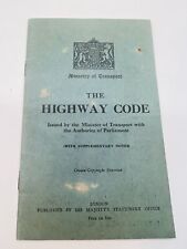 1930s London King's Highway Code Booklet British Crown Ministry of Transport picture
