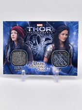 2013 UD Thor The Dark World Darcy Lewis Sif Dual Costume Patch Movie Worn picture