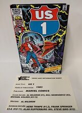 US 1  (1982) Complete Collection ARG #137 Custom Bound Marvel Comic Hardcover picture