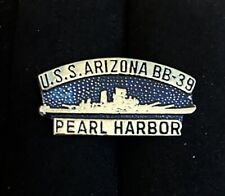 USS ARIZONA BB-39 PEARL HARBOR PIN U.S. NAVY - NEW -  picture