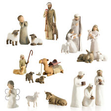 Willow Tree Nativity Figures Statue Hand Painted Decor Christmas Gift picture